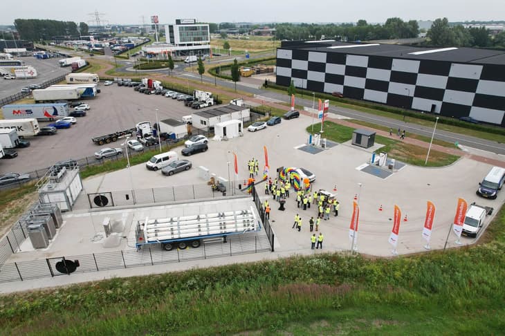 TotalEnergies and H2point open new hydrogen refuelling station in the Netherlands
