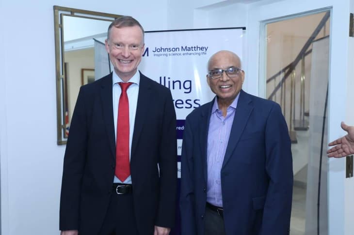 Johnson Matthey opens Mumbai facility for hydrogen and clean fuels
