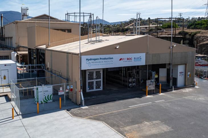 Blue Economy launches Tasmania’s ‘first’ green hydrogen plant