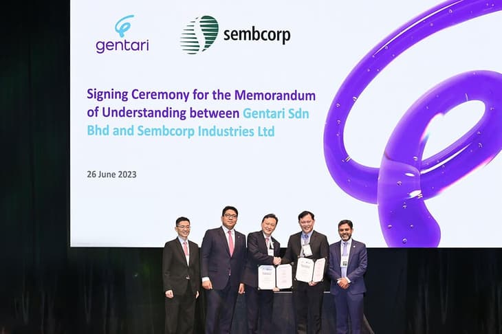 Gentari and Sembcorp agree to establish a hydrogen value chain in Southeast Asia