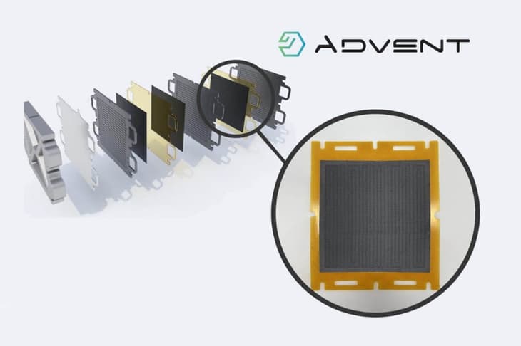 Advent Technologies unveils next-generation MEA hydrogen fuel cells with an increase in power density