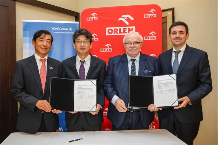 ORLEN and Yokogawa sign MoU to develop SAF production technology