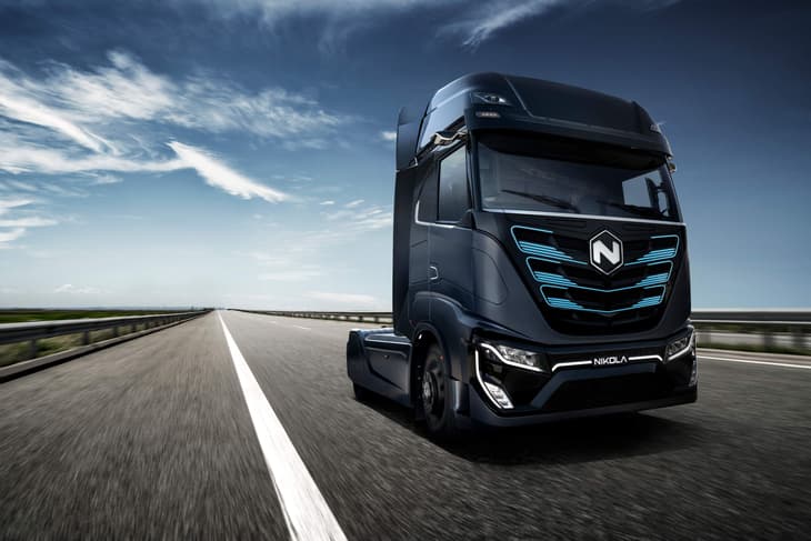 Nikola to lease 100 hydrogen FCEV heavy-duty trucks to PGT Trucking