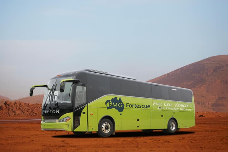 Fortescue to deploy hydrogen coaches at Christmas Creek