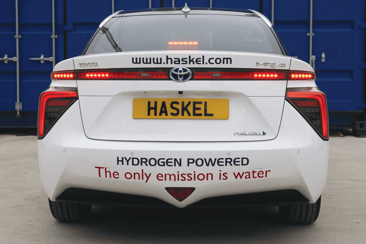 Haskel adds Toyota Mirai to company fleet