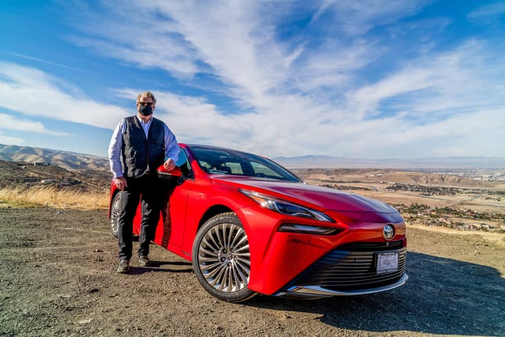 Toyota’s 2021 Mirari hits Lancaster, California