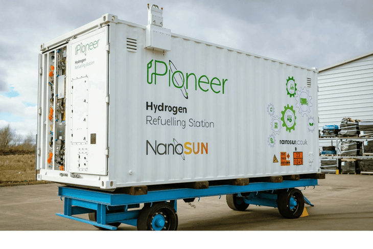 NanoSUN’s mobile hydrogen station set for trials in Germany