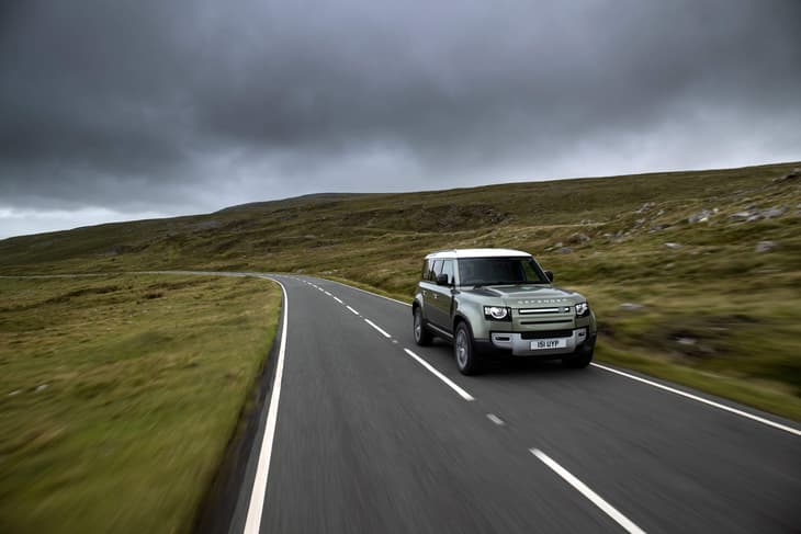 Land Rover unveils hydrogen-powered Defender; commits to zero tailpipe emissions by 2036