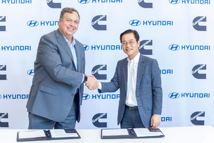 Hyundai and Cummins to collaborate on hydrogen fuel cell technology