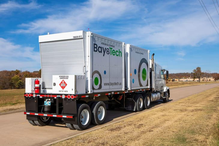 BayoTech delivers 700th hydrogen transport trailer