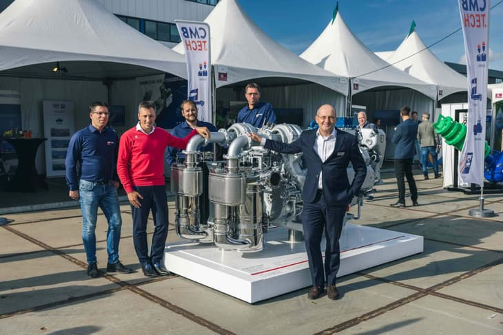 CMB.TECH and DBR develop dual fuel hydrogen genset for marine applications