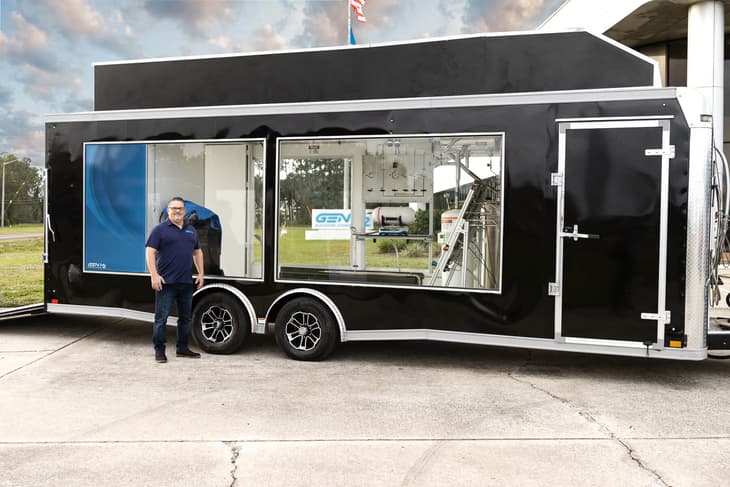 GenH2 launches mobile liquid hydrogen storage system