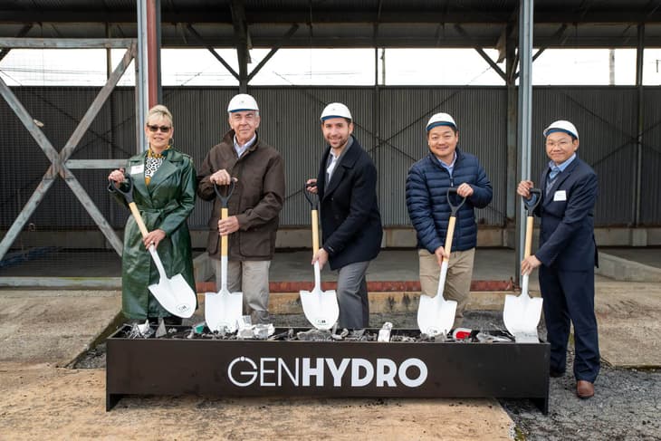 GenHydro breaks ground on waste metal-to-hydrogen project in Pennsylvania