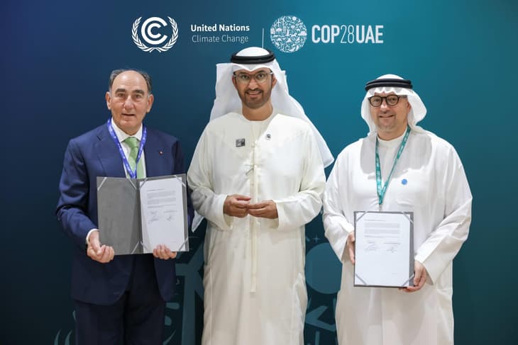 iberdrola-and-masdar-agree-on-green-hydrogen-collaborations-at-cop28