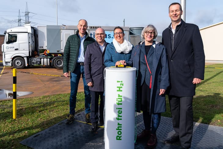 Conversion of 46km natural gas pipeline to hydrogen starts in Germany