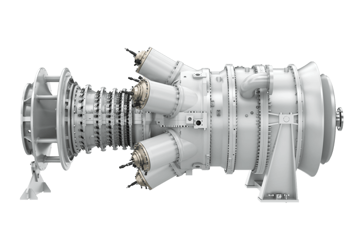 Siemens gas turbine operated on 100% renewable hydrogen