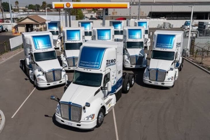 Toyota-Kenworth hydrogen-powered fuel cell truck capabilities ‘proven’ in trial