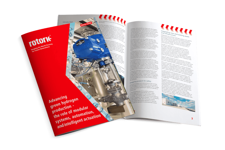 White paper: Advancing green hydrogen production – the role of modular systems, automation, and intelligent actuation
