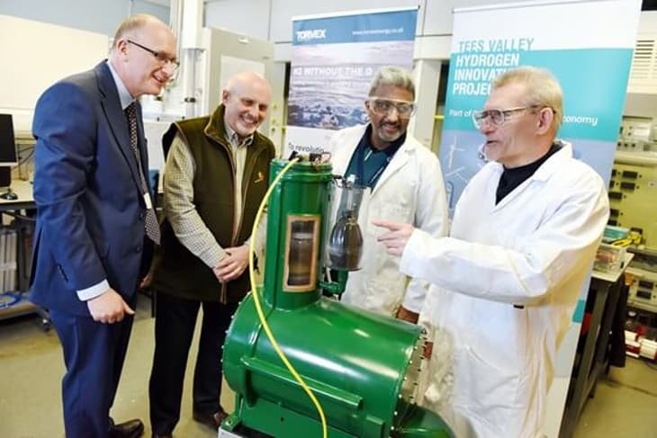 Teesside University’s TVHIP to support hybrid electrolysis developed by Torvex