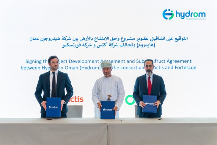 Fortescue, Actis secure land for 200,000-tonne green hydrogen plant in Oman