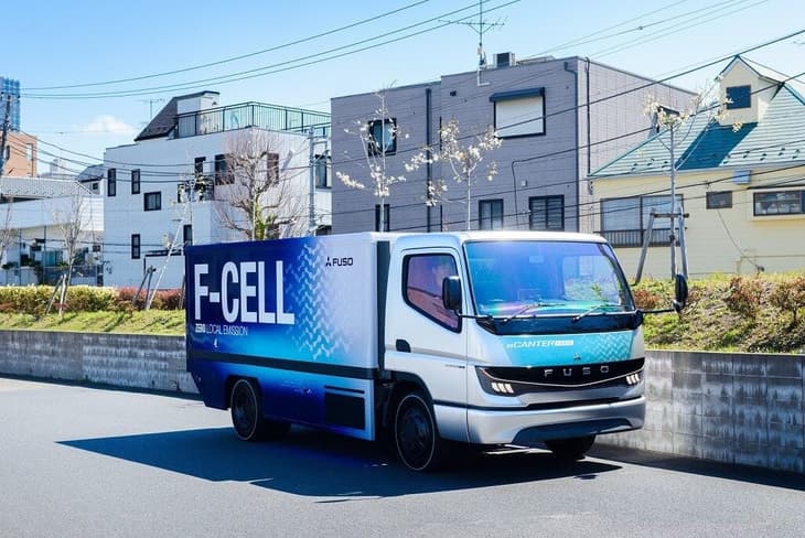 Mitsubishi Fusco to develop hydrogen trucks