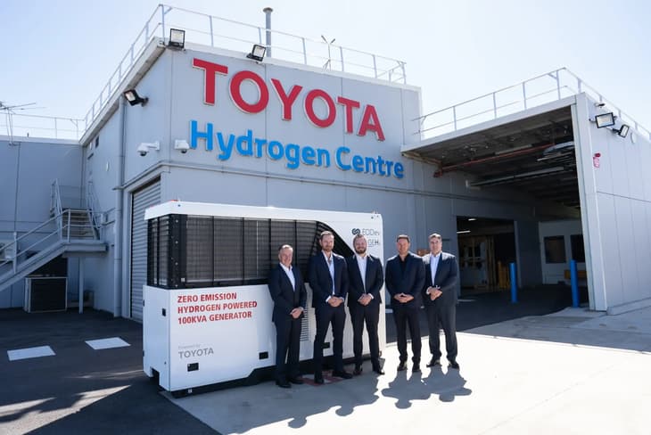 Toyota Australia to assemble and distribute EODev hydrogen fuel cell generators