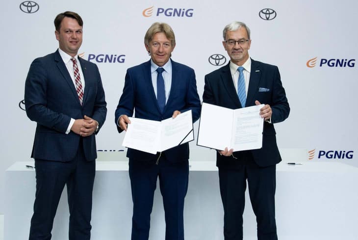 Toyota and PGNiG to advance hydrogen technologies in Poland