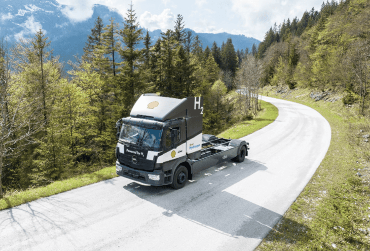 Shell launches hydrogen pay-per-use truck service in Germany