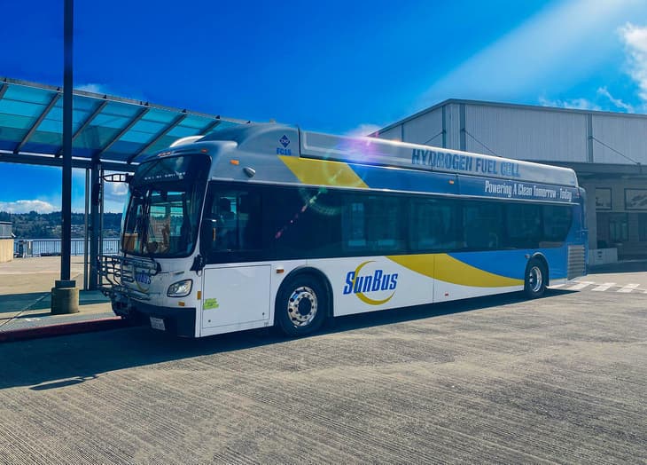 New Flyer’s hydrogen-powered bus begins two-week US tour