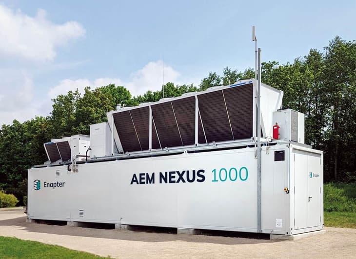 Enapter wins seven-figure order for three AEM electrolyser units