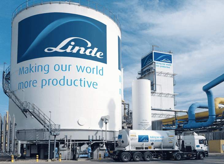 Linde discusses blue and green hydrogen; showcases electrolyser range