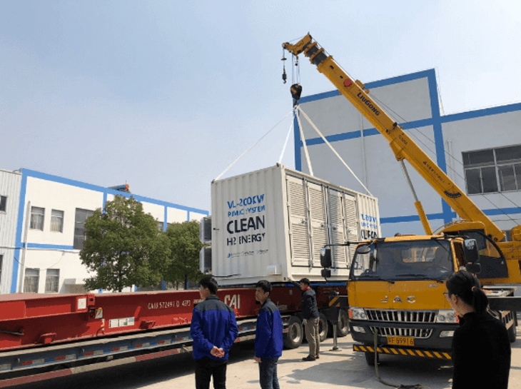 Horizon ships fuel cell system to South Korea for UTP project