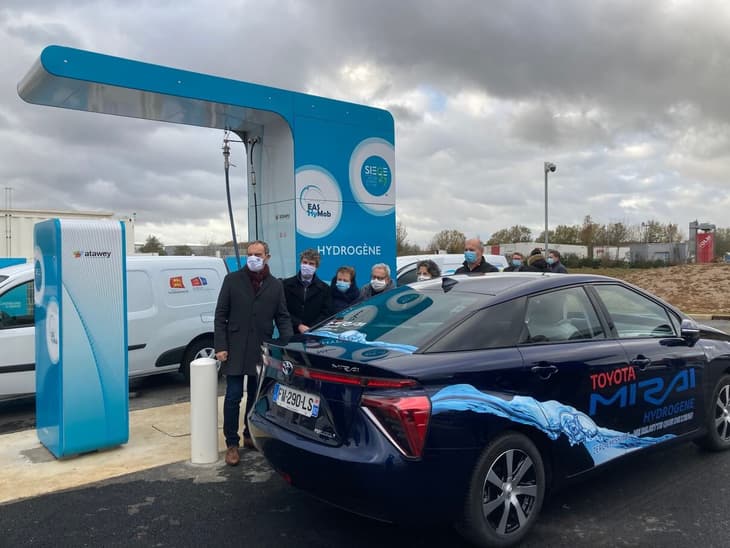 Normandy’s largest hydrogen station now open