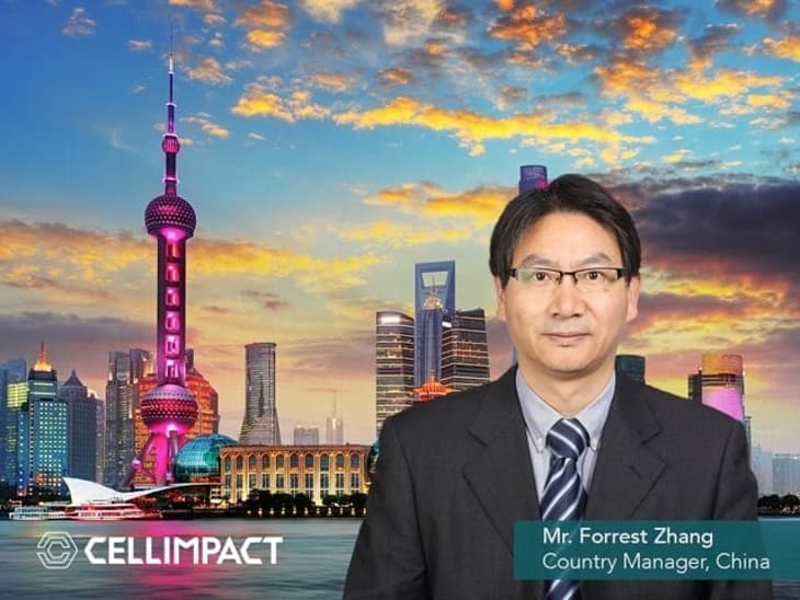 Cell Impact appoints new Manager in China