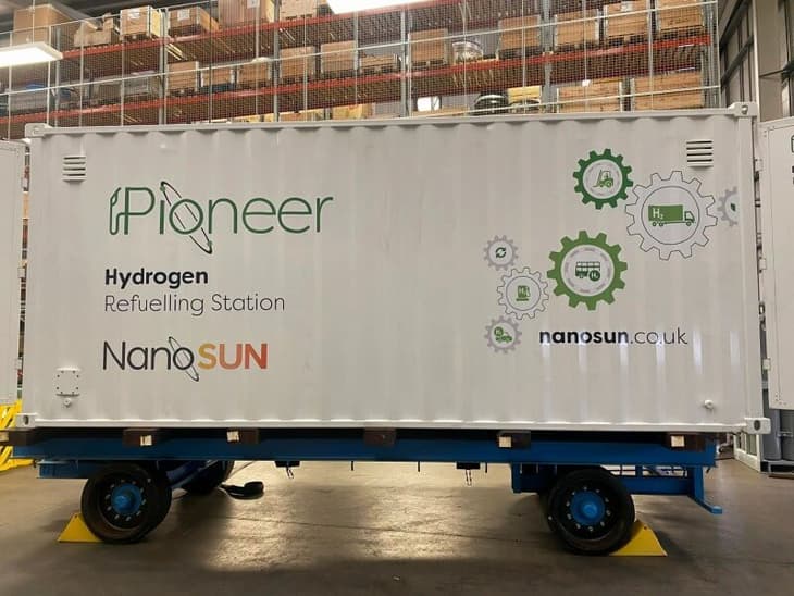 NanoSun unveils its first-ever large-scale hydrogen refueller