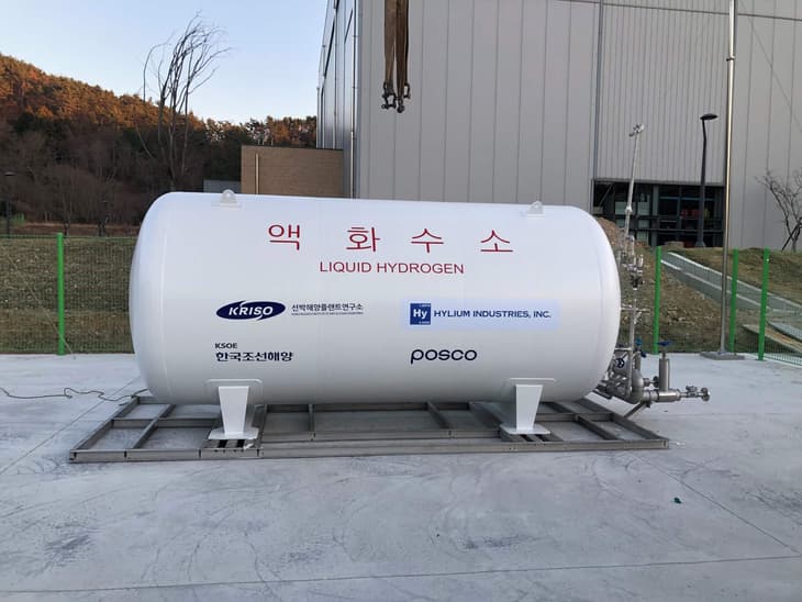 South Korean consortium gains approval in principle for liquid hydrogen tank for ships