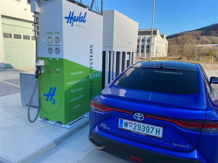 Slovenia gains its ‘first’ hydrogen refuelling station through Haskel and ECUBES
