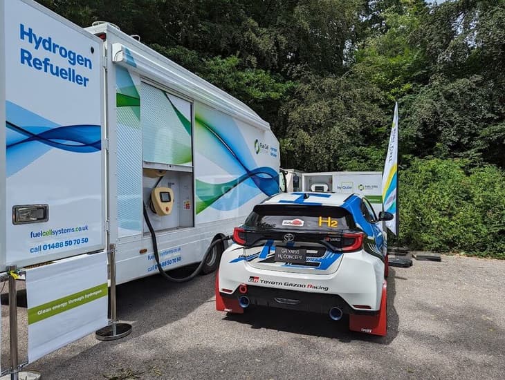 Fuel Cell Systems provides Protium-produced hydrogen at Goodwood
