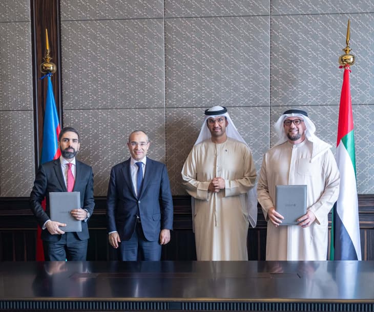 masdar-signs-agreements-with-socar-to-develop-4gw-of-renewable-energy-and-green-hydrogen-projects