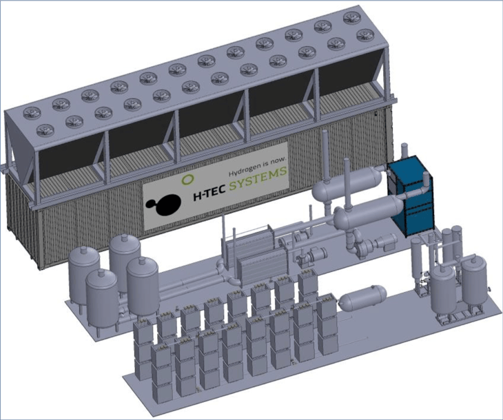 H-TEC Systems unveils 10megawatt PEM electrolyser