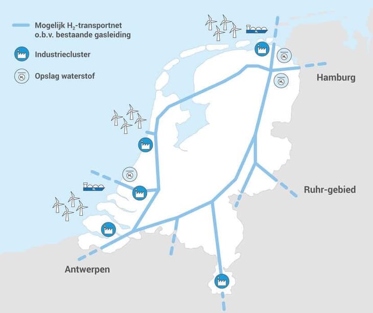 HyWay 27 investigating use of Dutch gas network to transport hydrogen