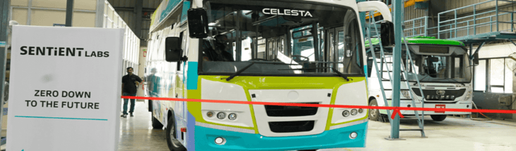 Landmark hydrogen bus development achieved in India featuring ‘world first’ technology