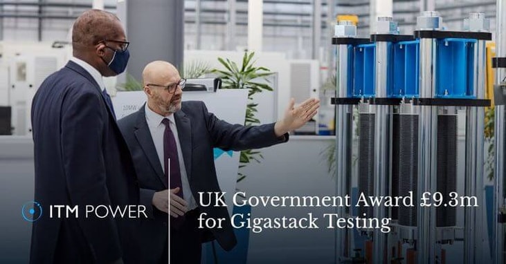 5MW gigastack project awarded £9.3m in UK Government funding