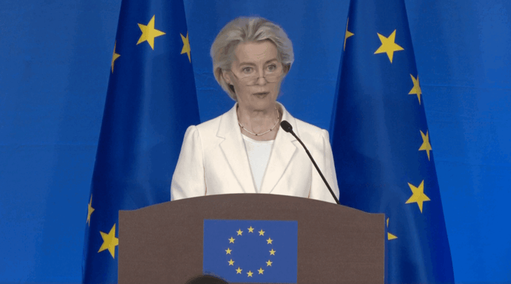 Von der Leyen calls for EU-China trade rebalance amid market distortion concerns
