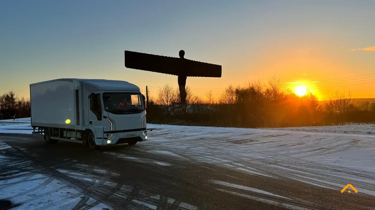 Tevva’s 7.5-tonne hydrogen-electric truck achieves 350 miles on one charge