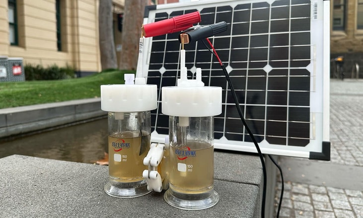 Researchers produce green hydrogen from wastewater at Australian lab