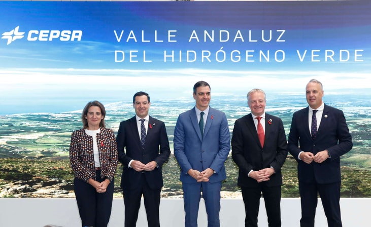 Spain’s Cepsa to invest €3bn to create ‘largest’ green hydrogen hub in Europe