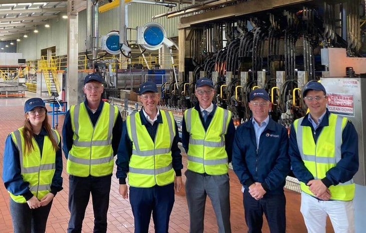 Former UK Energy and Climate Minister visits HyNet as part of Net Zero review