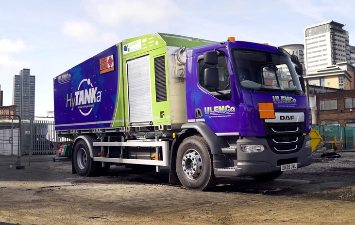 UlemCo launches mobile hydrogen refuelling unit for construction sites