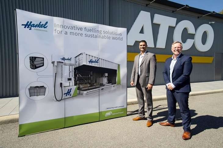 Haskel supports Australian hydrogen refuelling project